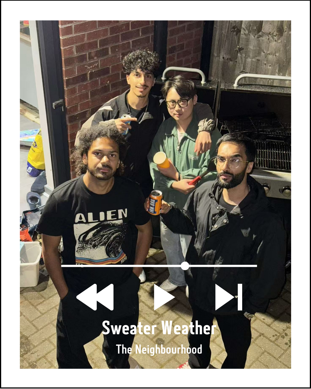 🎵 Spotify‑Style Music Frame Photo Magnet