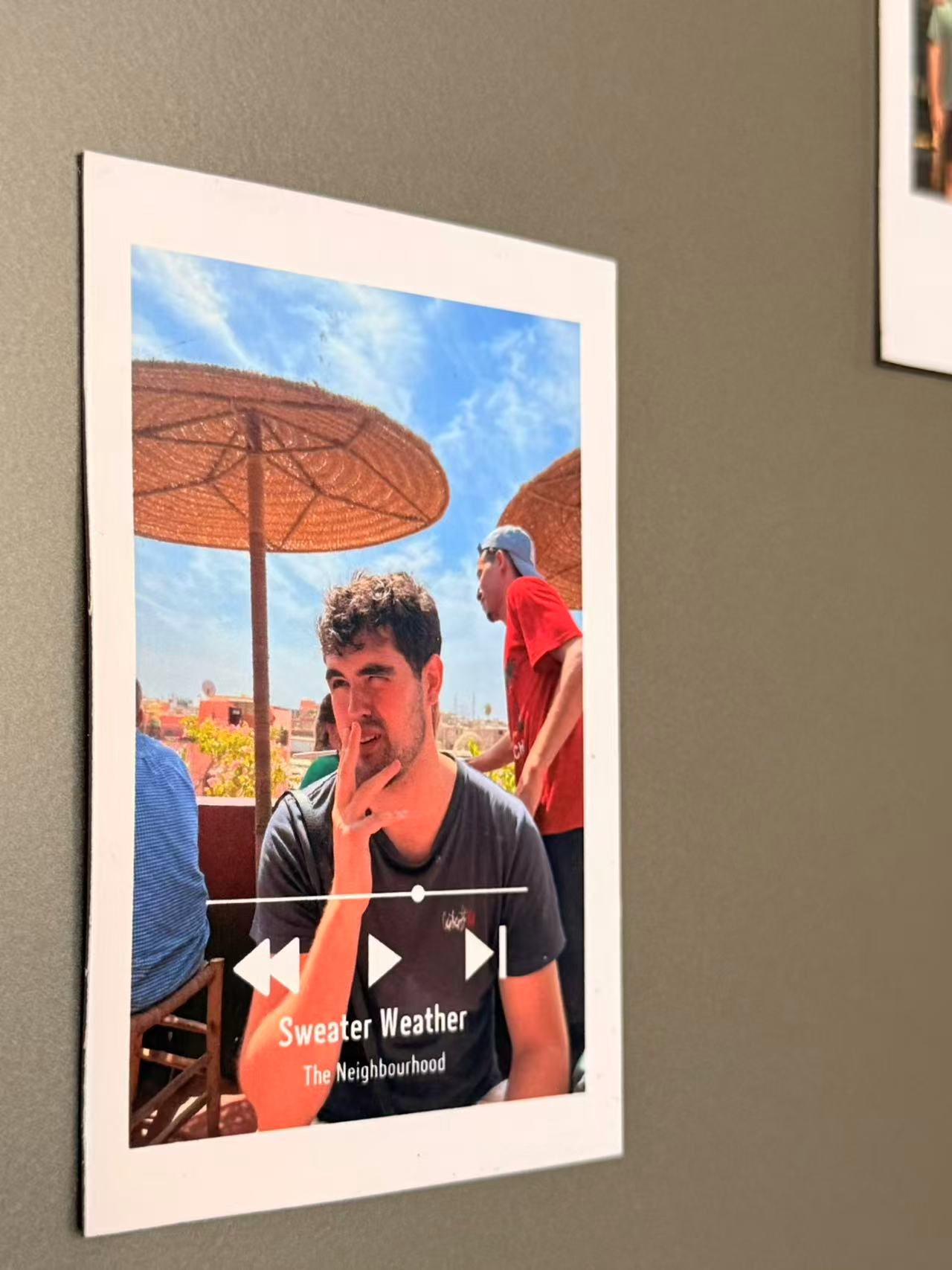 🎵 Spotify‑Style Music Frame Photo Magnet