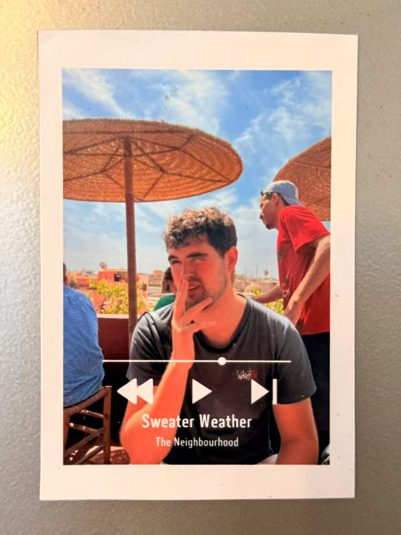 🎵 Spotify‑Style Music Frame Photo Magnet